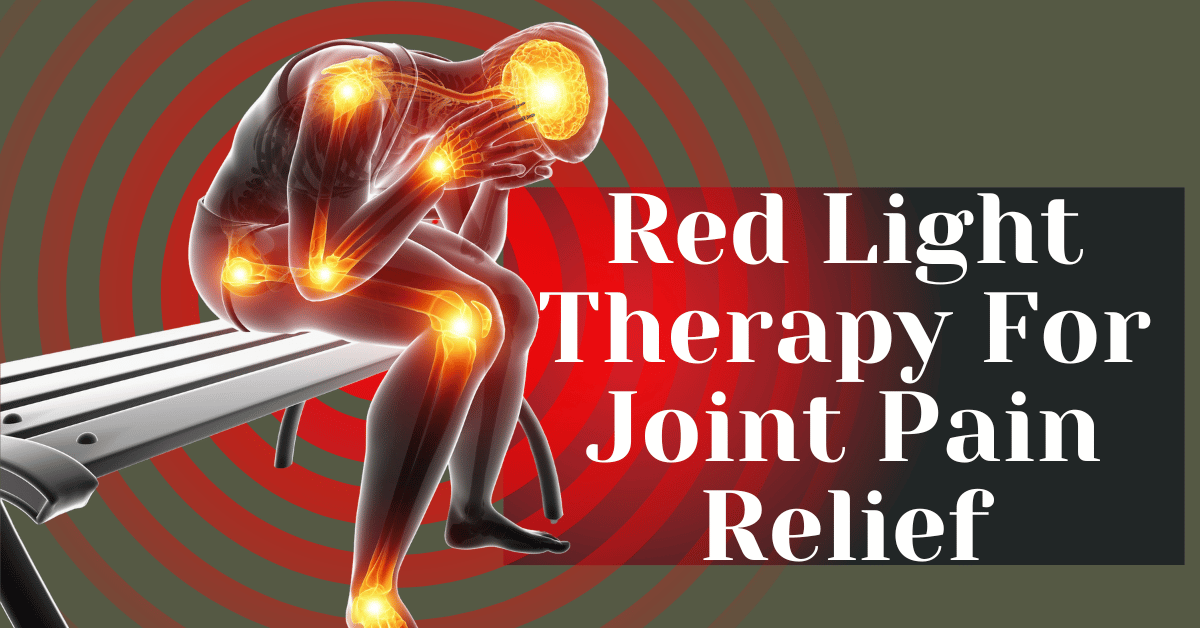 Illustration of Non Invasive Red Light For Reducing Inflammation In Joints