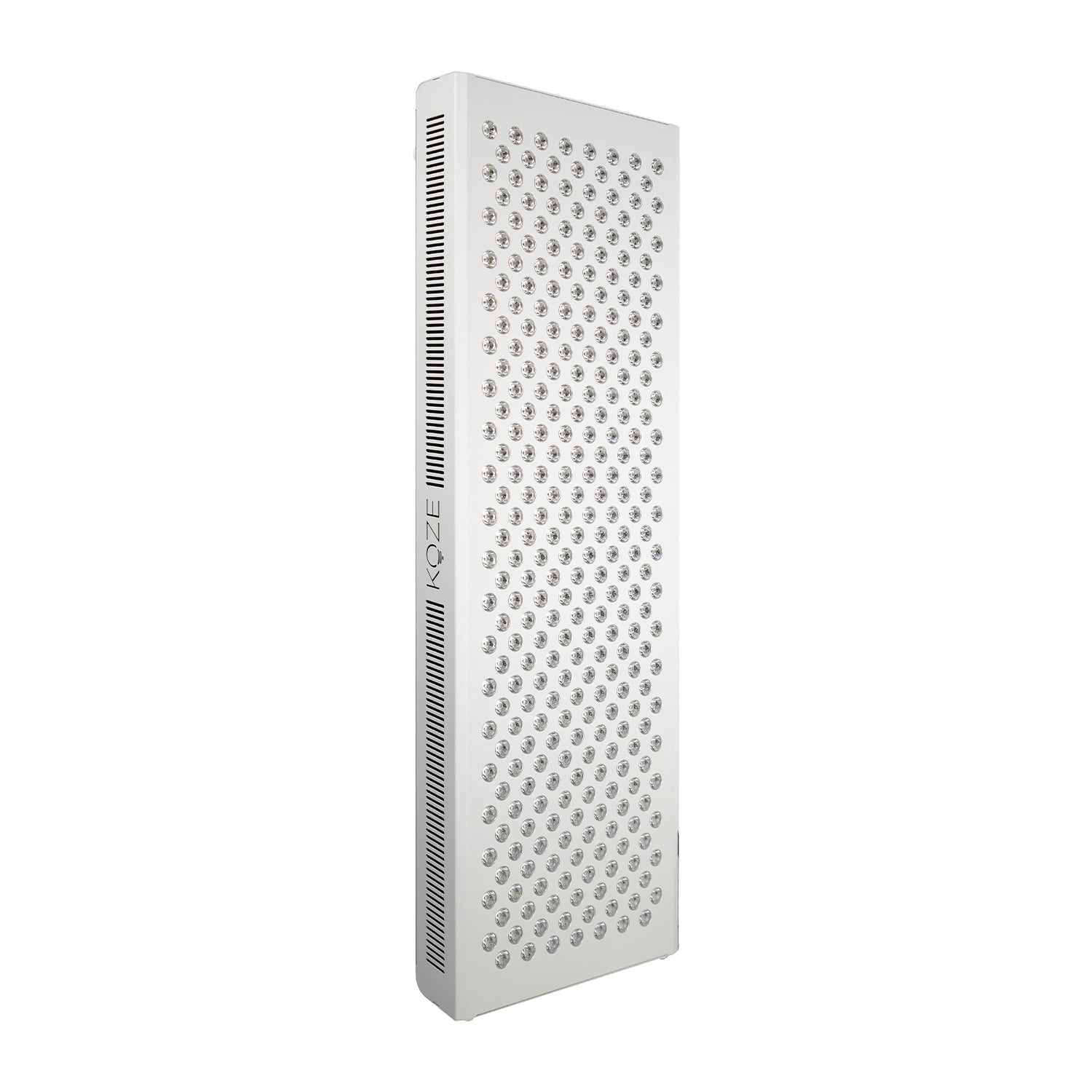 KOZE X Series Red and Near-infrared Light Therapy single panel on black mobile stand, 1500W for optimal wellness.