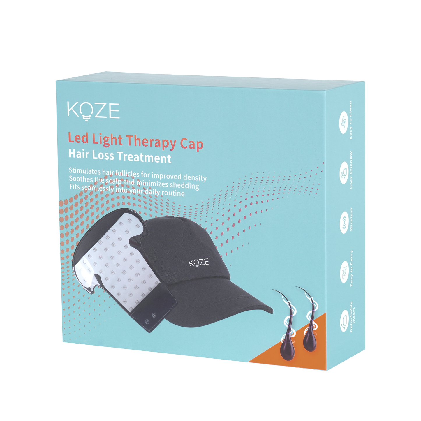 KOZE LED Light Therapy Cap