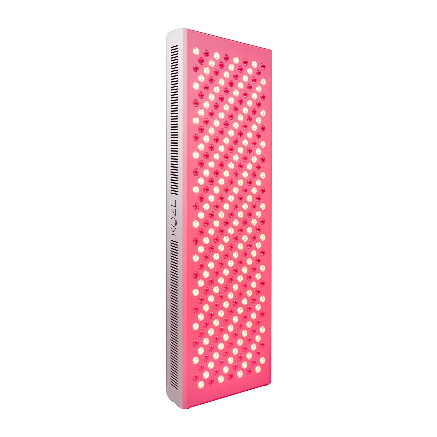 KOZE X Series Red and Near-infrared Light Therapy single panel on black mobile stand, 1500W for optimal wellness.