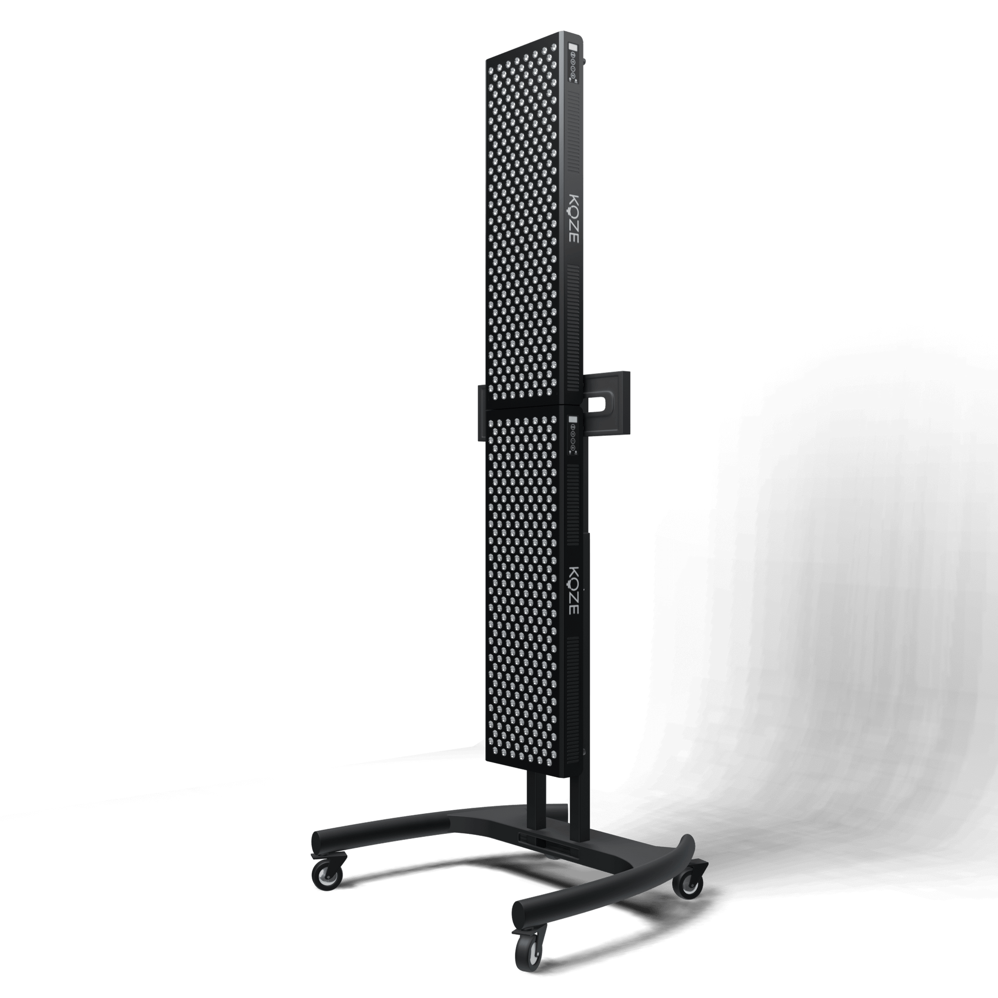 KOZE X Series dual-panel Red and Near-infrared Light Therapy unit, 1500W each, for full body health and recovery.