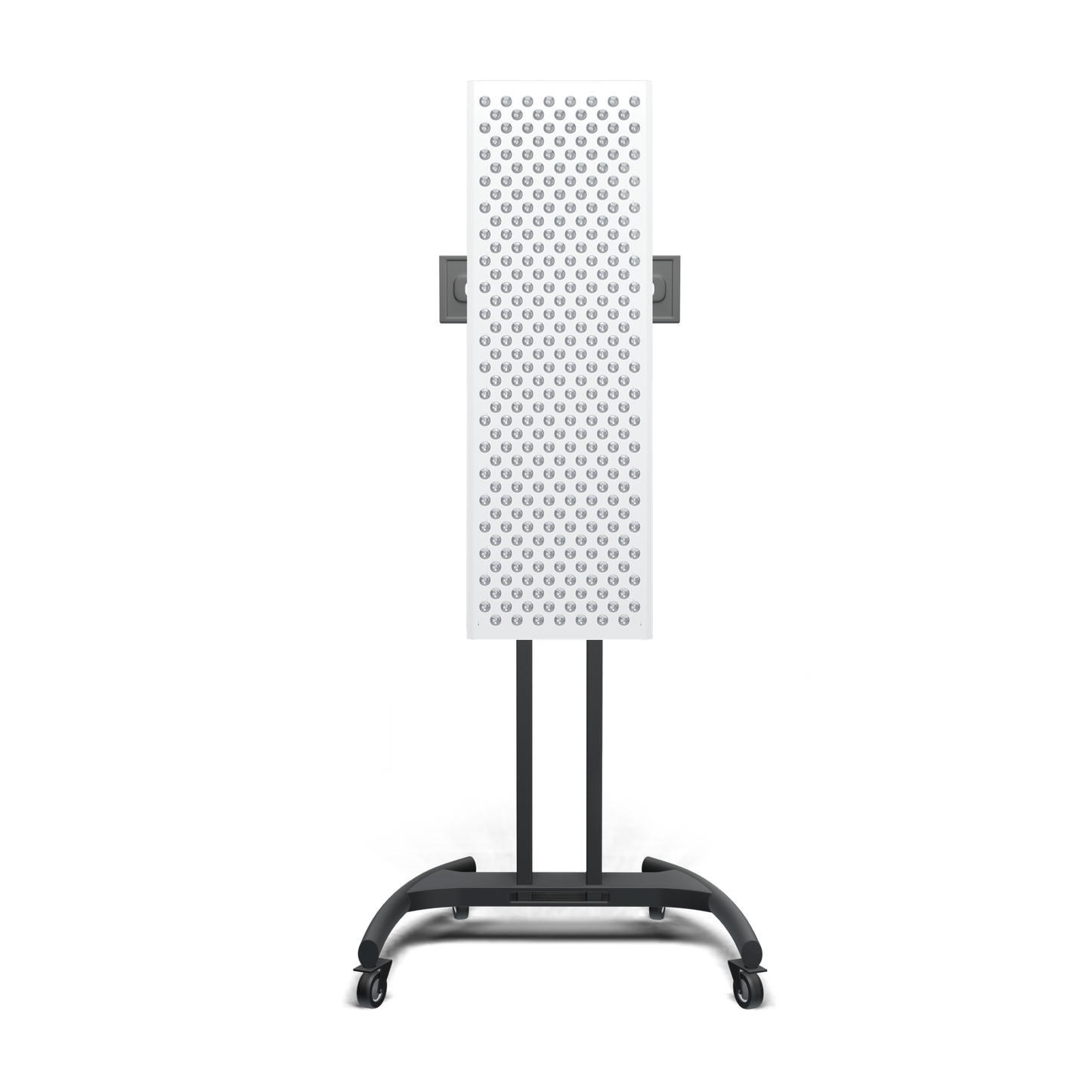 KOZE X Series Red and Near-infrared Light Therapy single panel on black mobile stand, 1500W for optimal wellness.