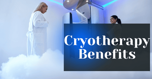 An image of a woman the will undergo cryotherapy.
